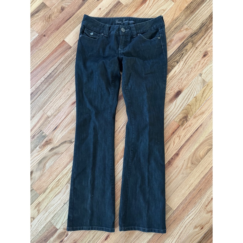 Guess Jeans Doheny Dark Wash Bootcut Low Rise Denim QB011102000 Size 30